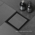 Anti-odor square black Floor Drain